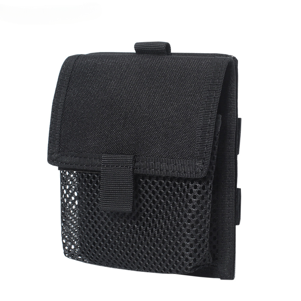 Edc Carry Pack - フックループ付きモールポーチベルトウエストパック、小さな電話ポケット、EDCツールバッグ、キャンプ、ランニング、ハンティング、アクセサリー