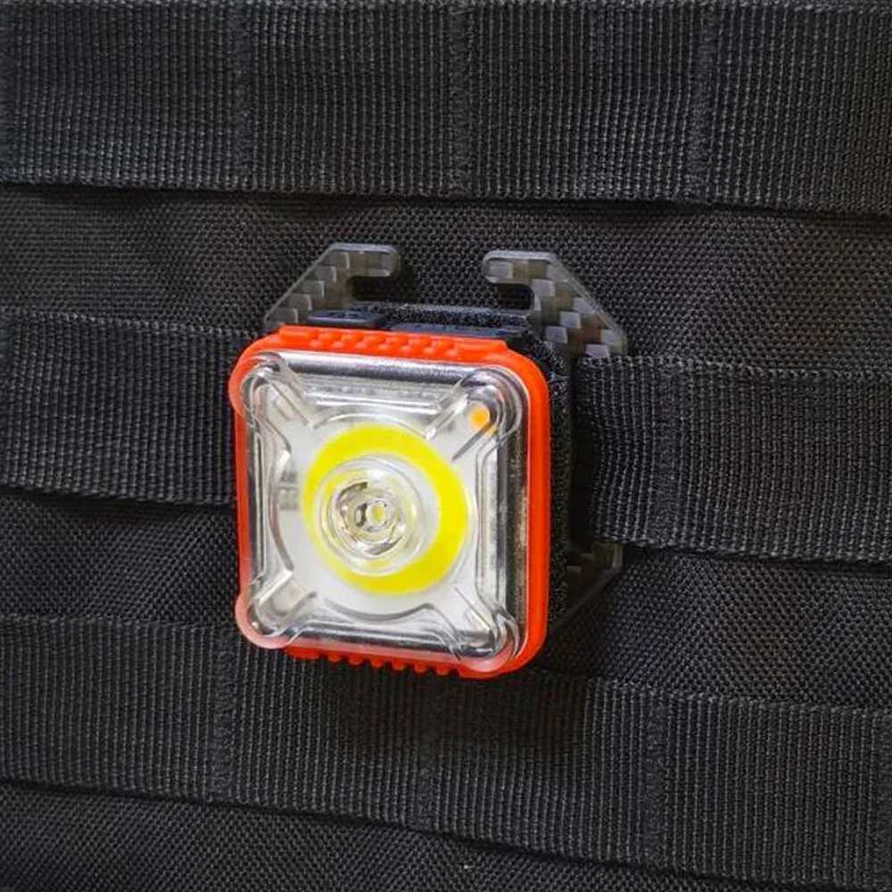 Edc Carry Belt - 屋外懐中電灯 EDC ポータブルミニライト キャンプ ハイキング 安全点滅ライト
