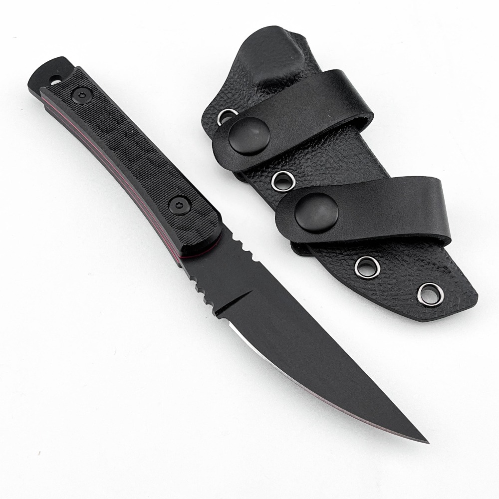 Edc Pocket Carry Fixed Blade - Z3882 ポータブルユーティリティストレートナイフ フルタングデザイン アウトドアハンティング用切削工具 EDCポケットナイフ シース付き