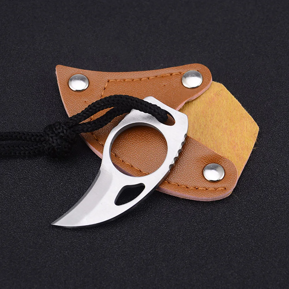 Edc Gear Every Day Carry - アウトドアEDC（日常携帯品）サバイバルギア、ミニナイフ、MCクローナイフ、ループシース付き小型固定式クローナイフ