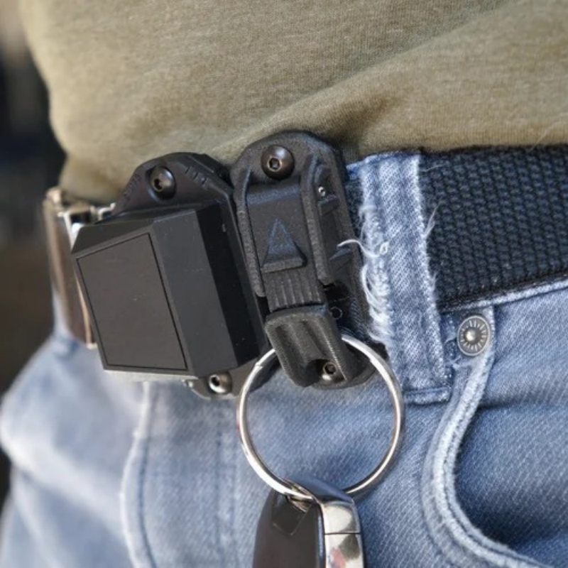 Edc Carry Pack - 多機能バックパックベルトクリップ高耐久ホルダーフックキーホルダーベルト用レスキューサバイバルアウトドアキャンプハイキング用