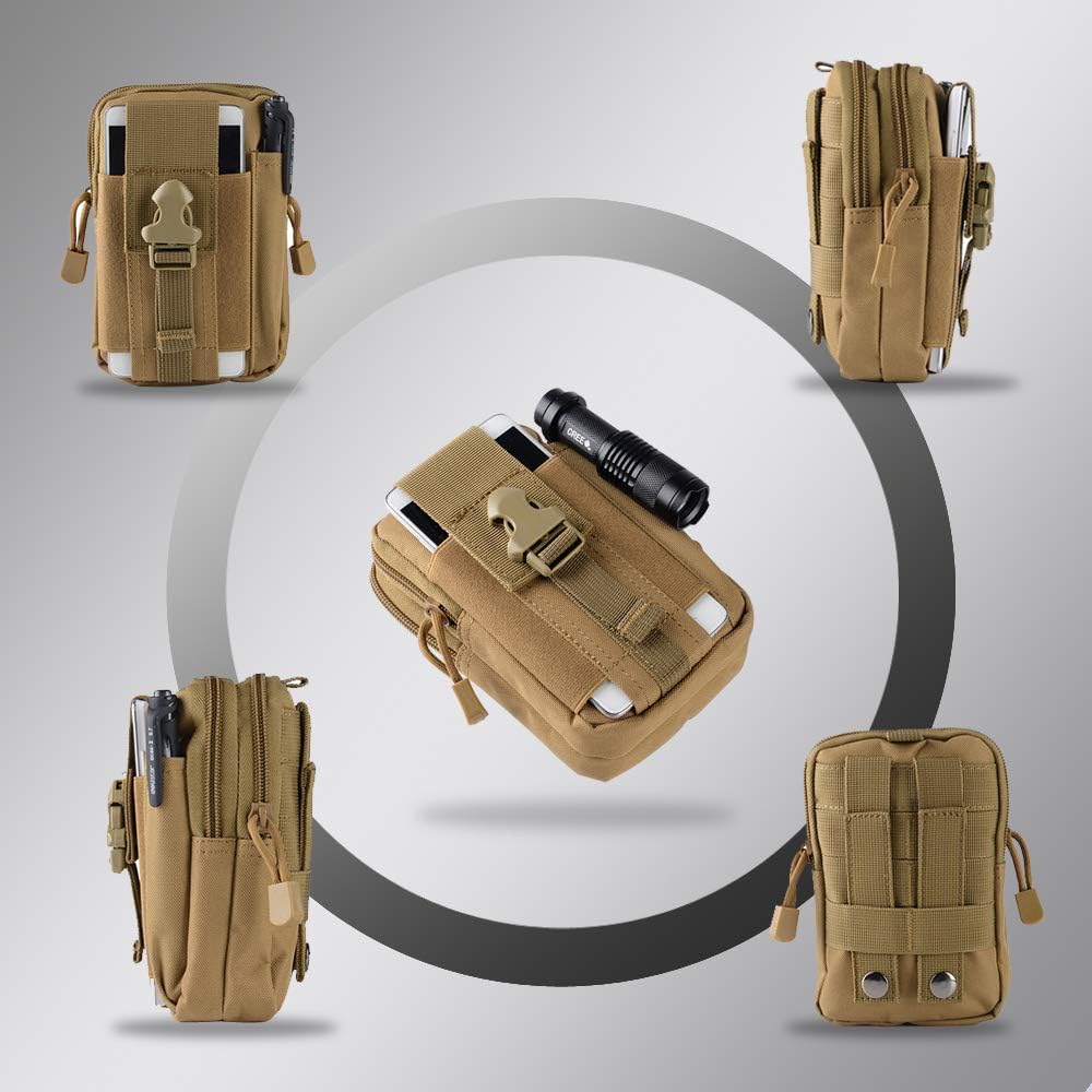 戦術的なモールベルトポーチ軍事ウエストバッグ EDC ツール - Edc Carry Belt のレビューと価格