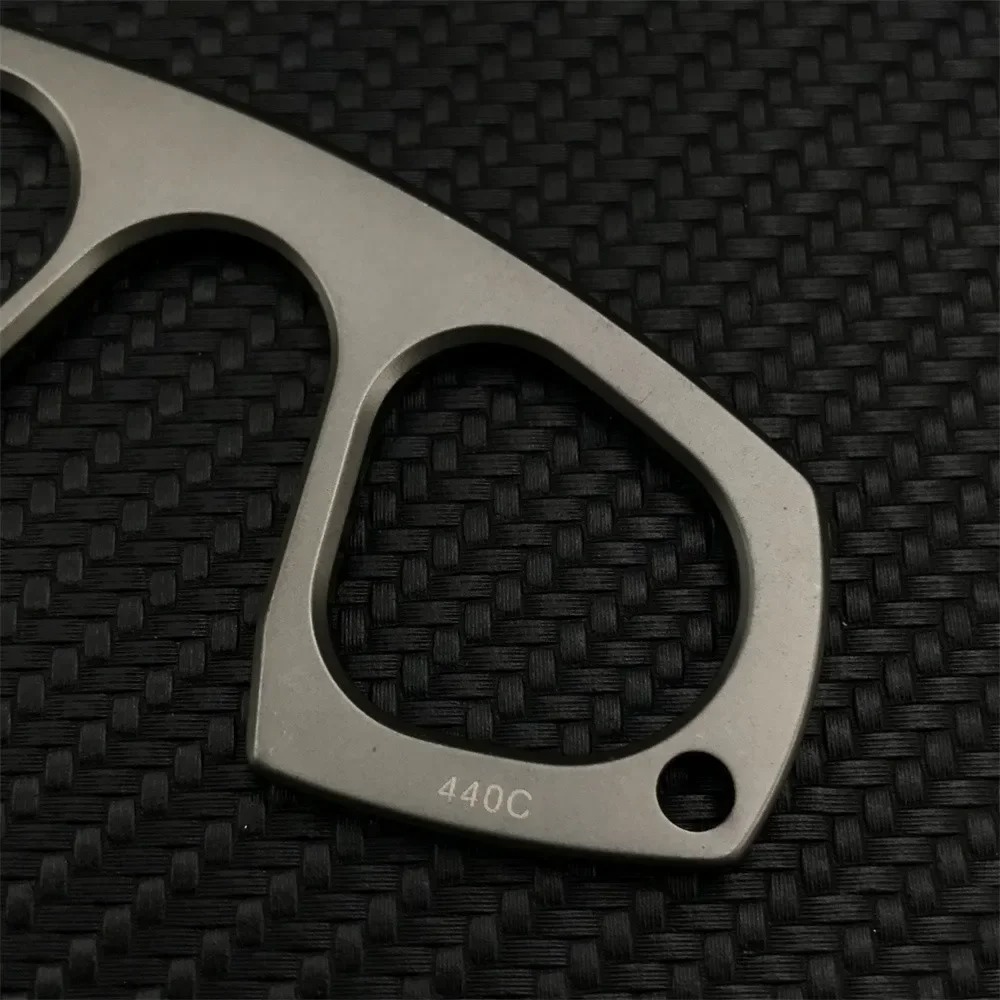 高硬度ネックナイフ 440Cブレード キデックスシース付き  - Edc Pocket Carry Fixed Blade のレビューと価格