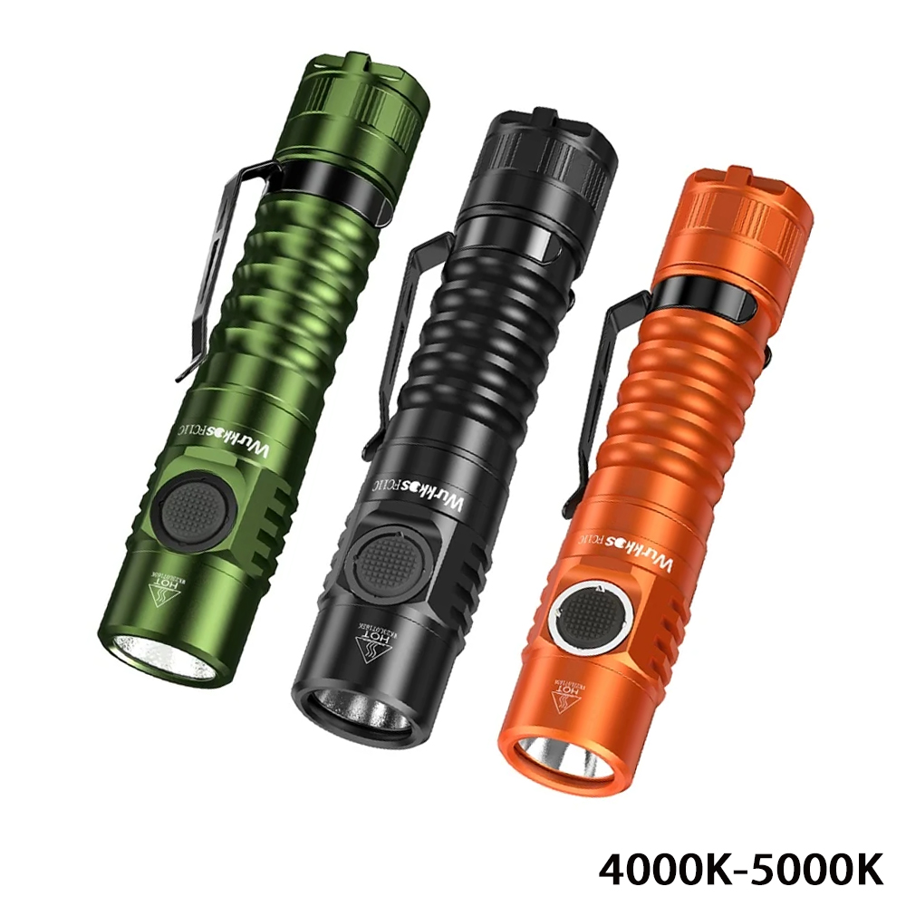 Wurkkos FC11C EDC懐中電灯 519A 186 - Edc Carry Flashlight のレビューと価格