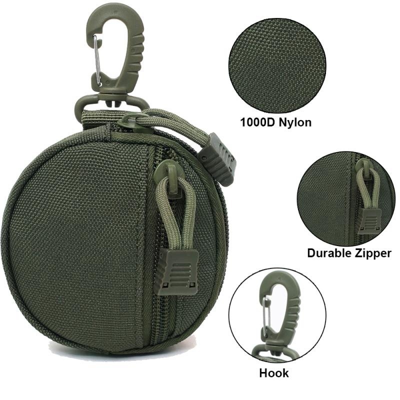多機能アウトドアウエストバッグ、タクティカルナイロンミニキー - Edc Carry Pack のレビューと価格