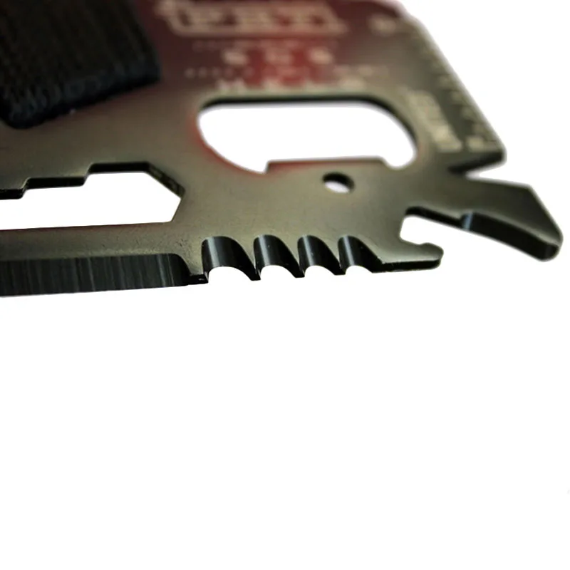 EDC クレジットカード多機能ポケット狩猟ナイフアウトドアス - Multitool Credit Card のレビューと価格