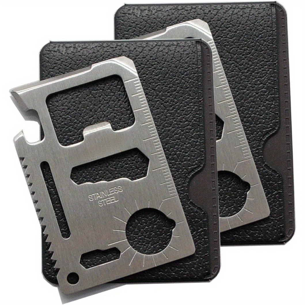 ポケットツール多機能クレジットカード型EDCアウトドアボトル - Multitool Credit Card のレビューと価格