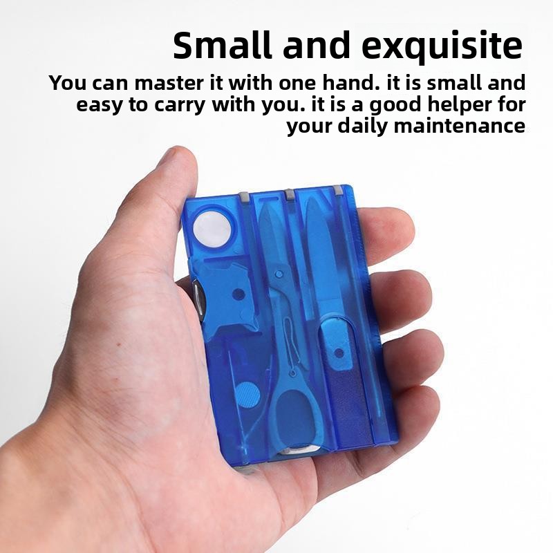 12 で 1 ポケットクレジットカードポータブルマルチツール - Multitool Credit Card のレビューと価格