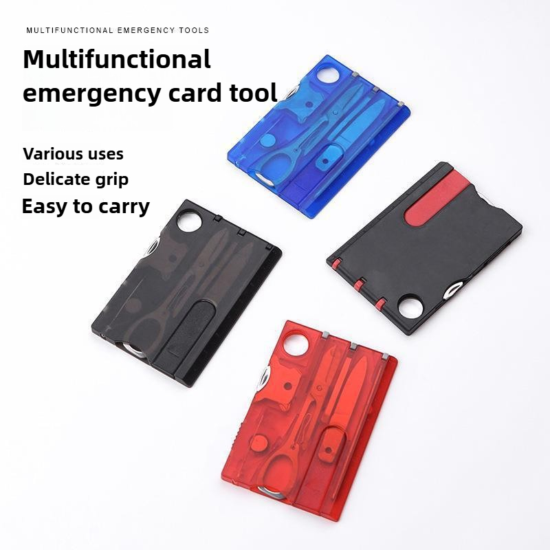 12 で 1 ポケットクレジットカードポータブルマルチツール - Multitool Credit Card のレビューと価格