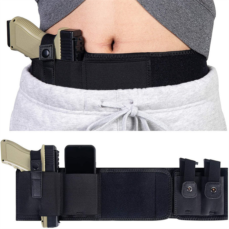 ベリーバンドガンホルスター隠しキャリーウエストバンドピストル - Appendix Carry Edc のレビューと価格