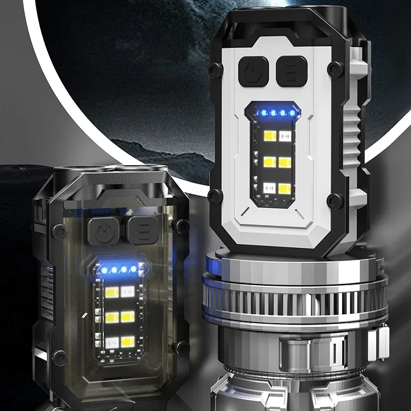 超高輝度強力なポケットトーチライト LED 多機能 Lint - Edc Carry Flashlight のレビューと価格