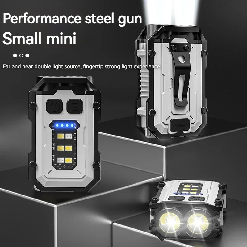 超高輝度強力なポケットトーチライト LED 多機能 Lint - Edc Carry Flashlight のレビューと価格