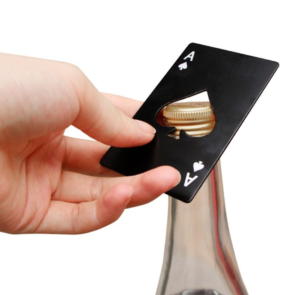 ステンレス製ボトルオープナー クレジットカードサイズ シルバ - Multitool Credit Card のレビューと価格