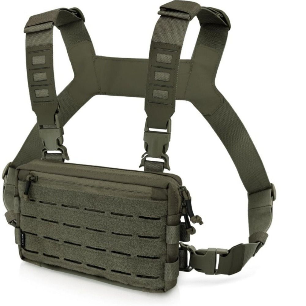 ファッション 1000D ナイロン男性チェストバッグ反射スト - Edc Carry Pack のレビューと価格