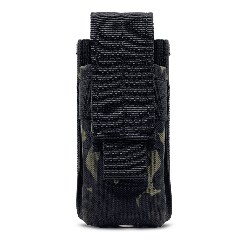戦術的なモールシステム対応懐中電灯ポーチ、トーチホルダー、マ - Edc Carry Flashlight のレビューと価格