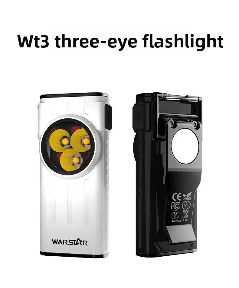 EDC LED懐中電灯 ポータブルキーホルダートーチ Typ - Edc Carry Flashlight のレビューと価格