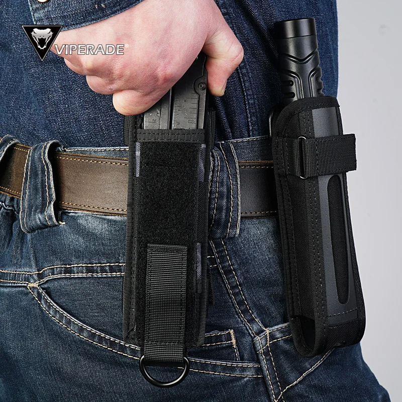 VIPERADE 懐中電灯ホルスター、500D ナイロン M - Edc Carry Flashlight のレビューと価格