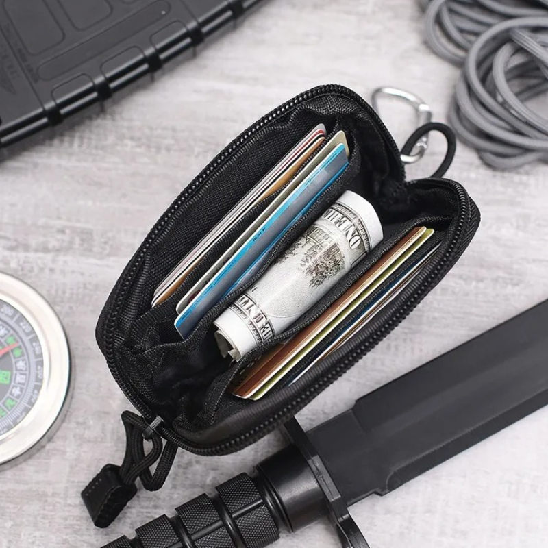 戦術的な EDC ポーチ屋外キー財布財布小銭入れカードスロッ - Edc Carry Pack のレビューと価格