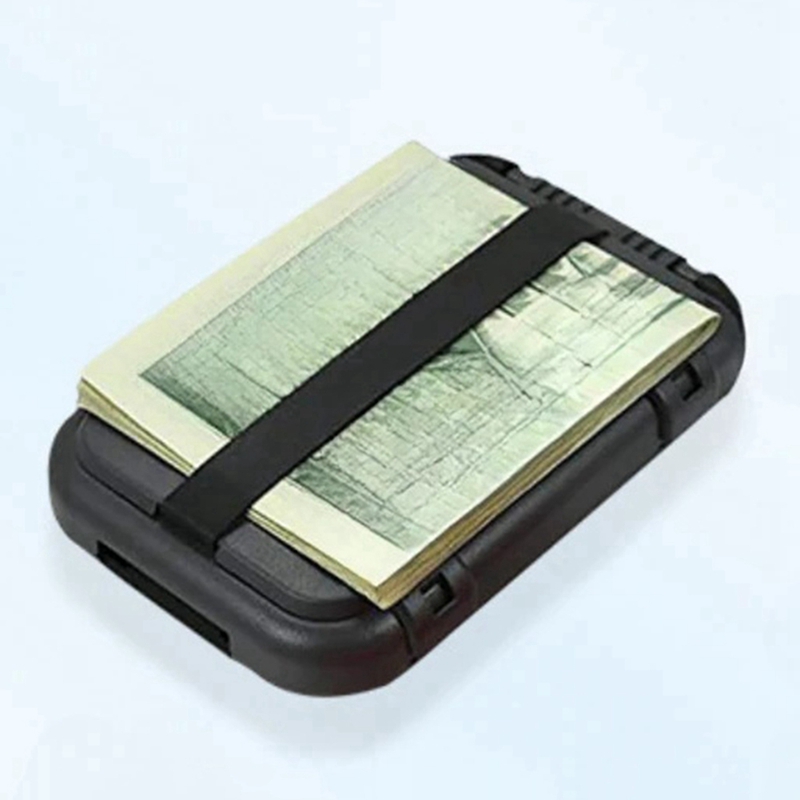 2 個の盗難防止ブラシ多機能カードパッケージミニマリスト財布 - Multitool Credit Card のレビューと価格