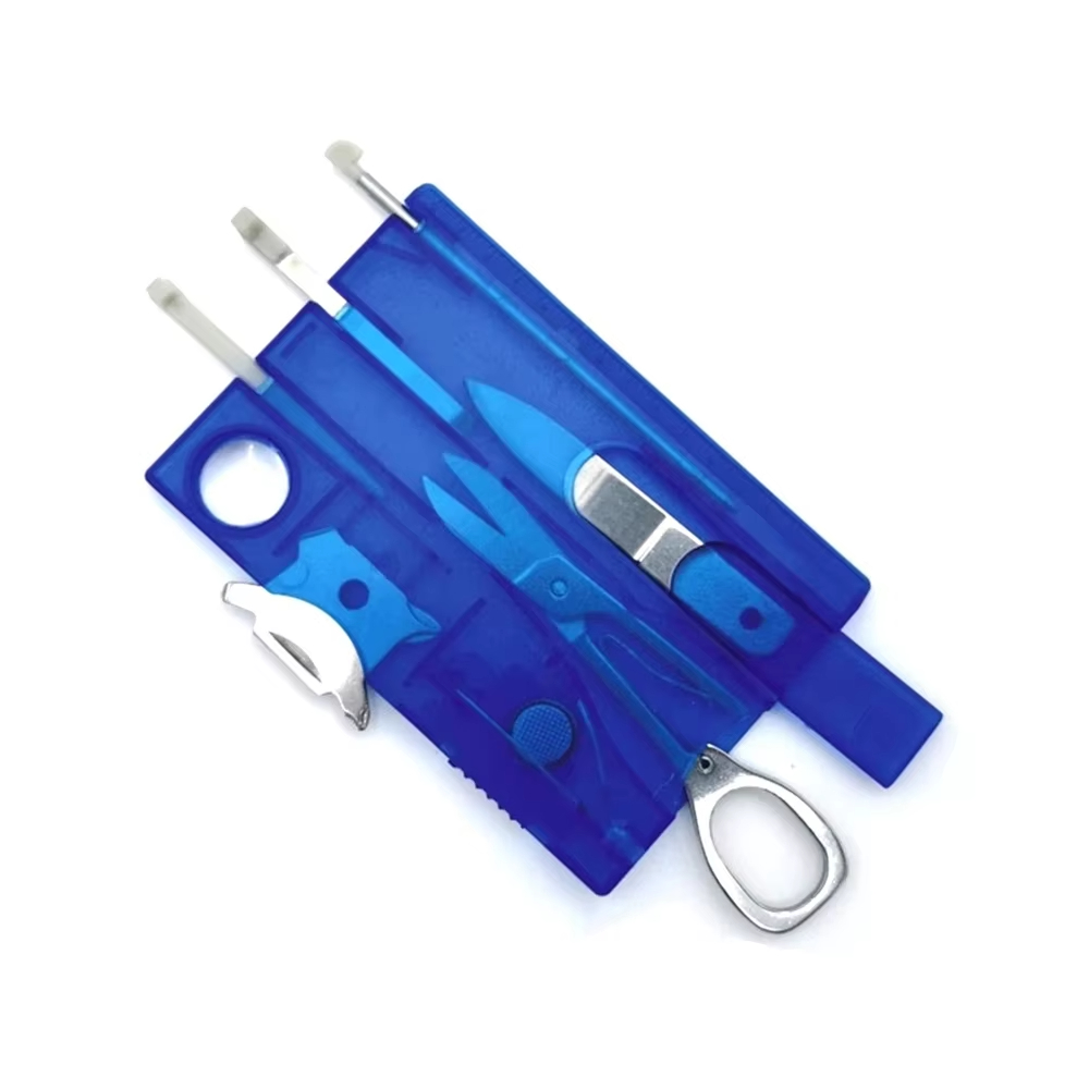 10 in 1ポータブルポケットマルチツール クレジットカー - Multitool Credit Card のレビューと価格