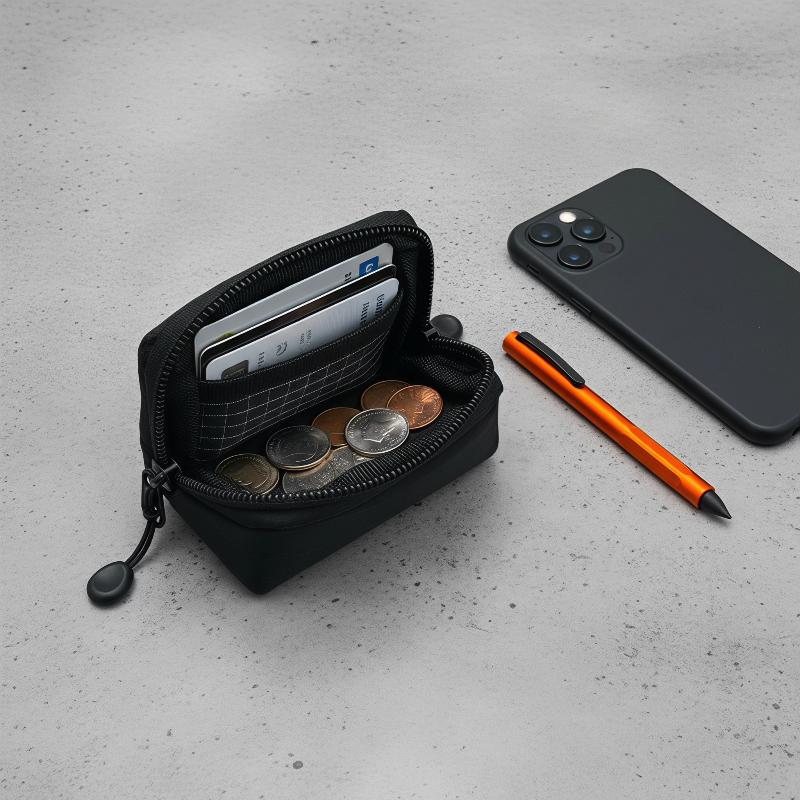 ミニ EDC ポリエステルポーチポータブル小銭入れポケットオ - Appendix Carry Edc のレビューと価格