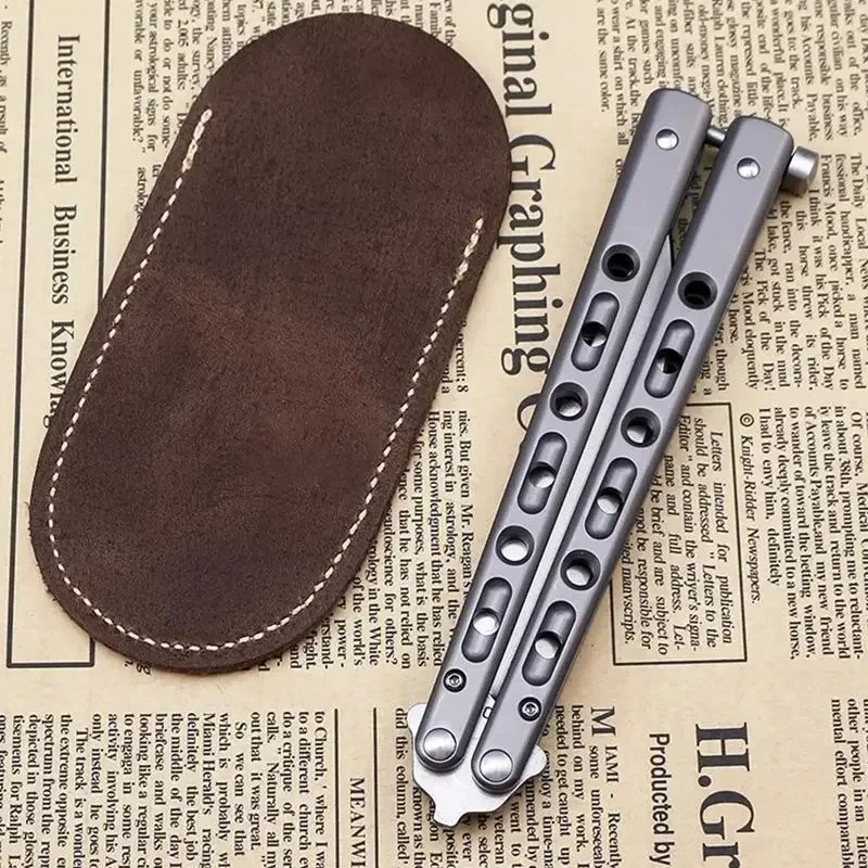 革製小型ナイフカバー、携帯ナイフ用革製カバー、ポケットEDC - Edc Pocket Carry Fixed Blade のレビューと価格