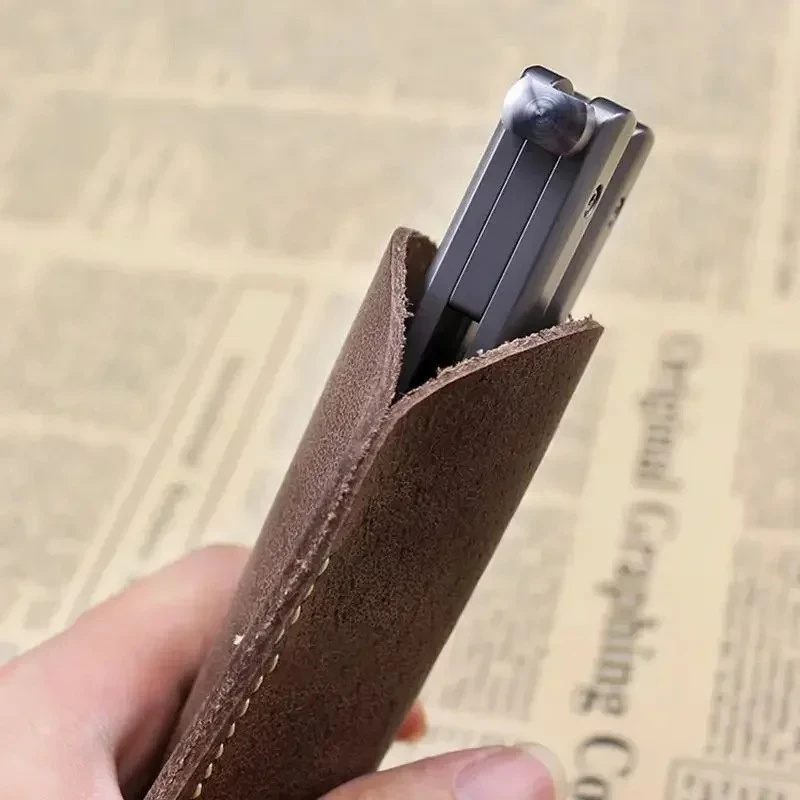 革製小型ナイフカバー、携帯ナイフ用革製カバー、ポケットEDC - Edc Pocket Carry Fixed Blade のレビューと価格