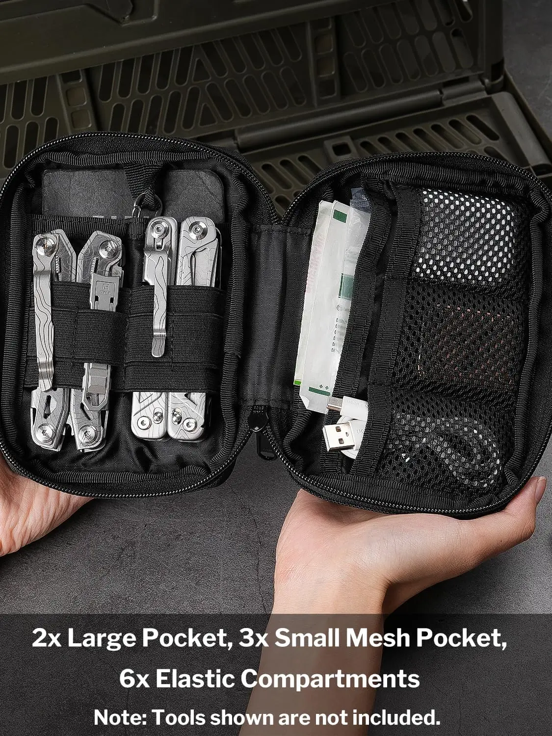 VIPERADE VE32 EDC ポーチ、パッチエリア付き - Appendix Carry Edc のレビューと価格