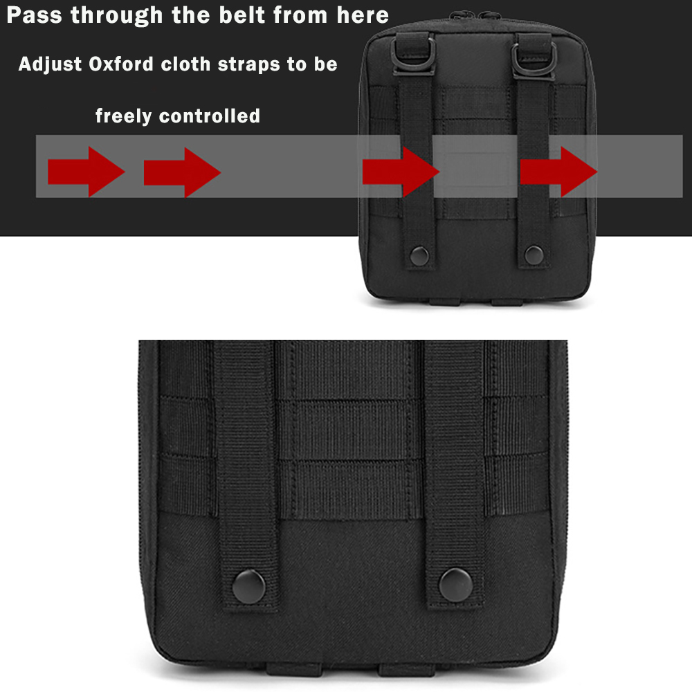 戦術的なモール EDC ポーチ屋外応急処置キットポーチウエス - Edc Carry Pack のレビューと価格