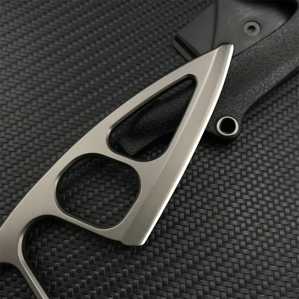 高硬度ネックナイフ 440Cブレード カイデックスシース付き - Edc Pocket Carry Fixed Blade のレビューと価格