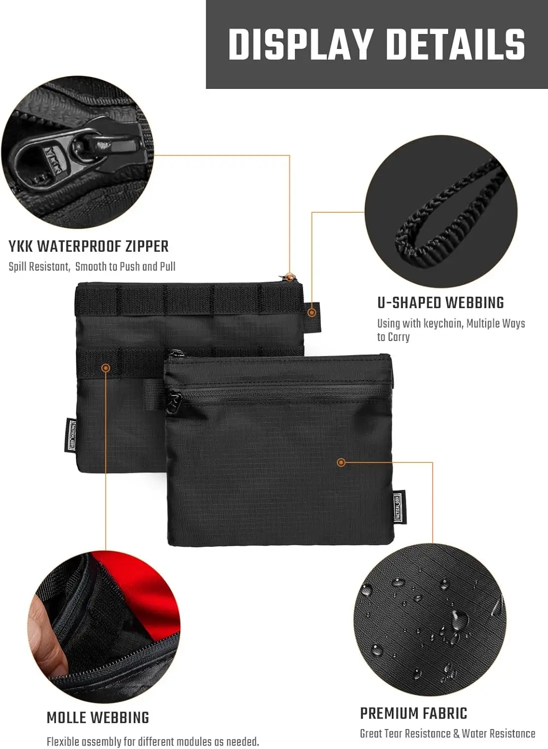 TACTICAL GEEK A14 スリム EDC ポーチ、 - Appendix Carry Edc のレビューと価格