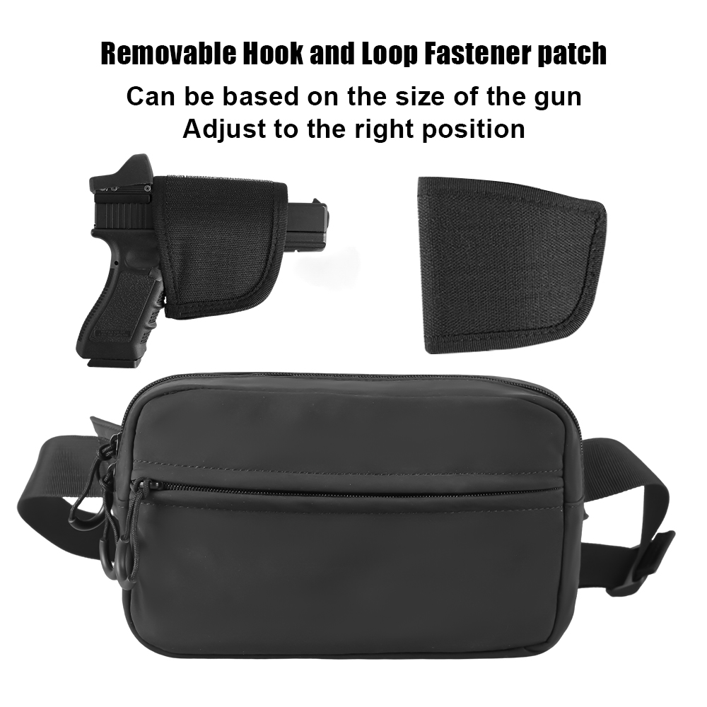 タクティカルクロスボディバッグ ピストルウエストパック 隠し - Appendix Carry Edc のレビューと価格