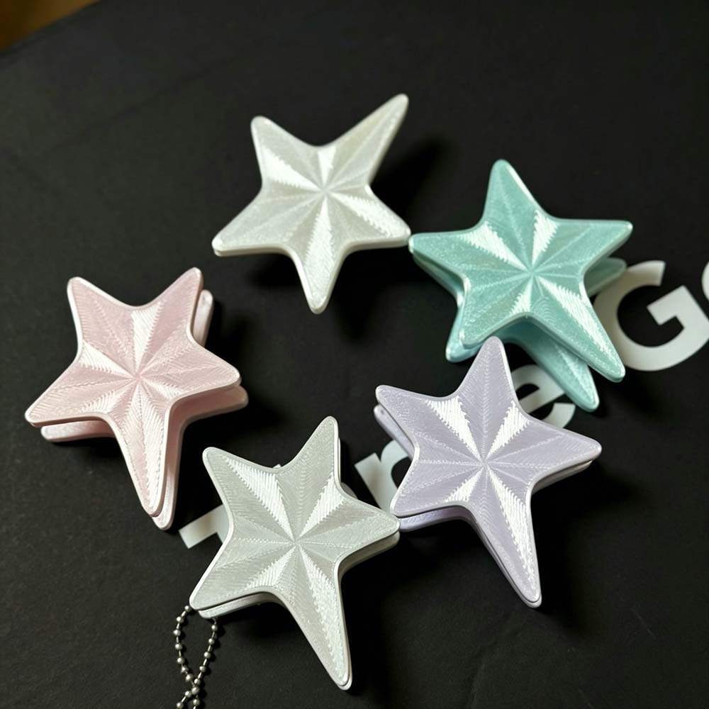 かわいい3Dスターケーブルワインダー、スタイリッシュなイヤホ - Cable Winder Keychain のレビューと価格