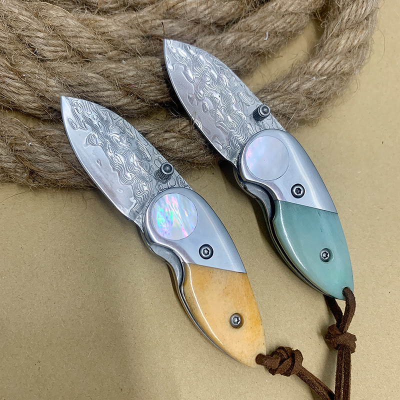 RHONミニサイズサムオープニングポケットナイフEDC VG - Edc Pocket Carry Fixed Blade のレビューと価格