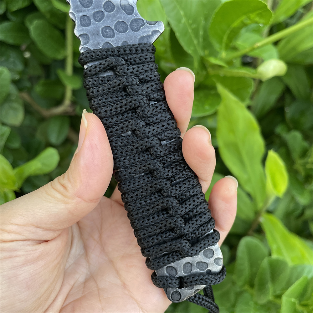 鍛造8cr13movブレードポケットナイフアウトドアフィール - Edc Pocket Carry Fixed Blade のレビューと価格
