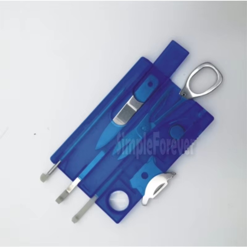 10 in 1サバイバルポケットクレジットカード,アウトドア - Multitool Credit Card のレビューと価格