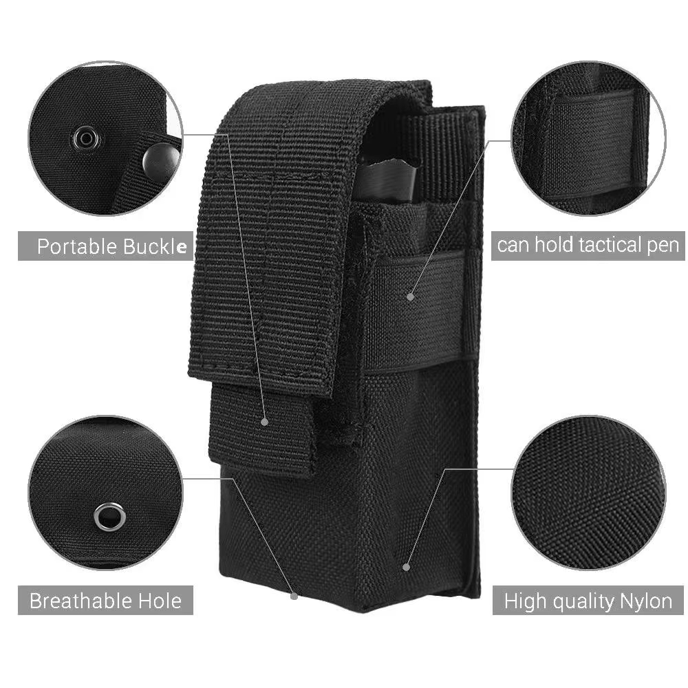 モジュラー MOLLE ウエストポーチ: 懐中電灯/9mm  - Edc Carry Flashlight のレビューと価格