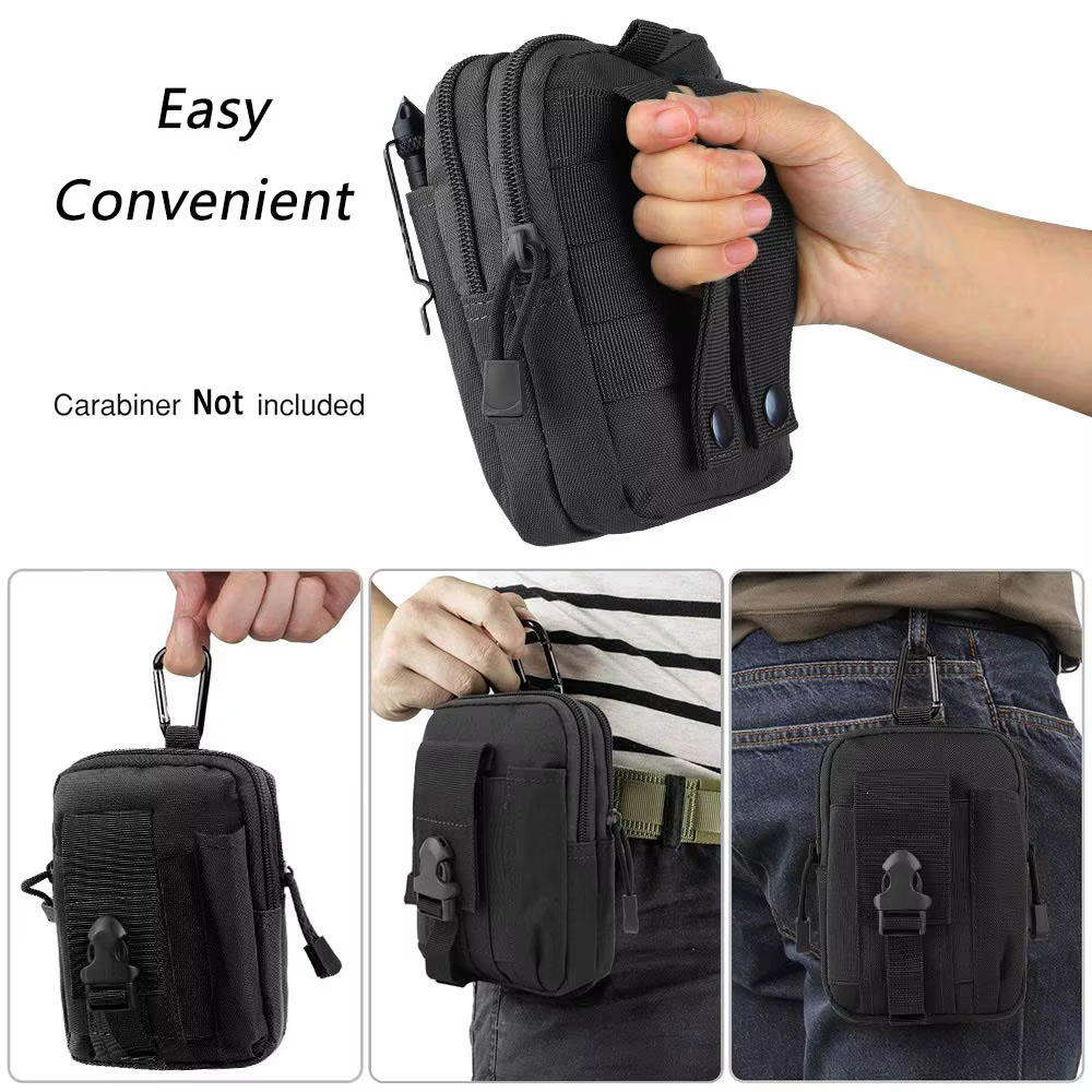 アウトドアギアツールガジェットポケットベルトバッグ戦術的なウ - Edc Carry Pack のレビューと価格